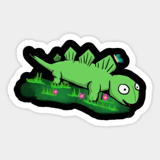 Stegosawwwrus (smol) Sticker